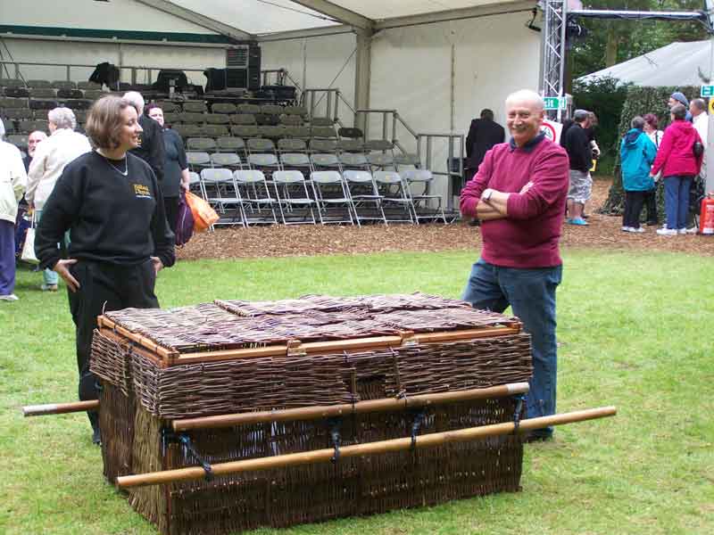 Ruth Stenhouse, Richard Smith and the basket